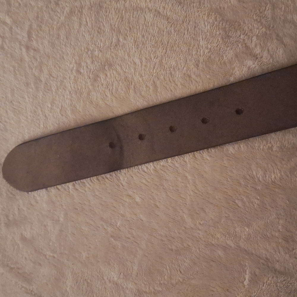 Vintage Espirit Leather Belt - Picture 3 of 9